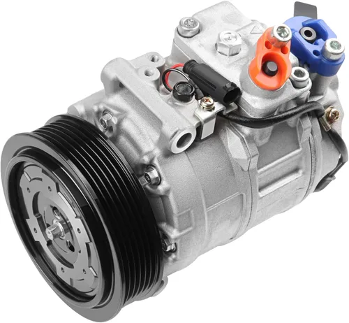 SCITOO Compresor de CA para Mercedes-Benz C230 2.3L 2002, Compresor de aire acondicionado de enfriamiento rápido para Mercedes-Benz CLK320 3.2L