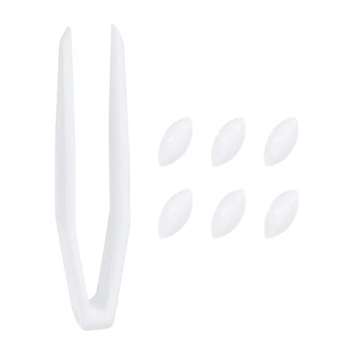 Miniatura 15 de PATIKIL Barra agitadora magnética, 0.236 x 0.118 in, 6 unidades de PTFE magnético, barra mezcladora magnética para vaso de precipitados de fondo