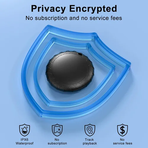 Miniatura 5 de Rastreador GPS para vehículos con funda magnética funciona con Find My (solo iOS), sin suscripción de tarifa mensual, no requiere tarjeta SIM