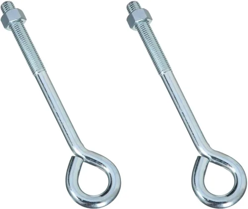 National Hardware N347-682 2160BC Perno de ojo en cinc, 5/8" x 10" (paquete de 2)