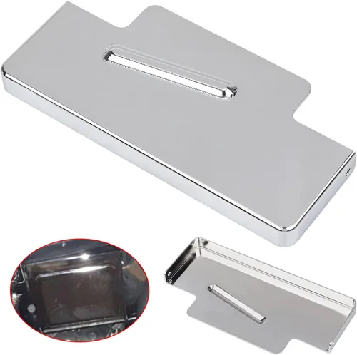 Miniatura 9 de Kit de cubierta superior de batería negra compatible con Harley Dyna Super Glide EFI FXDI FXDS FXDL FXDL FXDX 1997-2005
