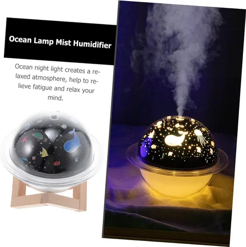 Miniatura 3 de Amosfun 1 Unidades de luz nocturna difusores esenciales USB portátil difusor esencial humidificador fragancia difusores componente de lámpara