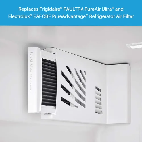 Miniatura 5 de SpiroPure Filtro de aire puro para refrigerador SP-FRAIR para EAFCBF, PAULTRA, 242047804, 242047801, 242061001, SCPUREAIR2PK, 241754001, 242017800