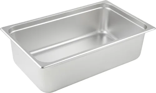 Miniatura 8 de Winco Sartén de 4 pulgadas, completa, de acero inoxidable