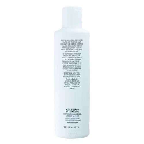 Miniatura 10 de Nioxin Sistema 1, acondicionador de terapia, con aceite de menta, trata el cuero cabelludo sensible y proporciona humedad, para cabello natural