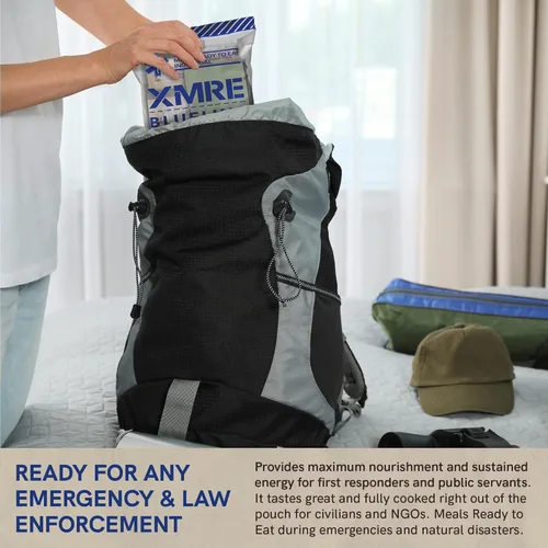 Miniatura 5 de XMRE Blue Line MRE Meals Military 2022 a granel MRE de grado militar Para kits de supervivencia y artículos de preparación para huracanes