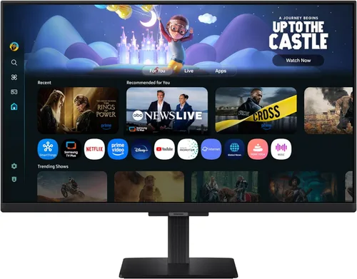 Miniatura 12 de Samsung Monitor inteligente FHD de 27 pulgadas serie M5 (M50F) con TV en streaming, altavoces, HDR10, Gaming Hub, múltiples puertos, rastreador