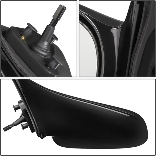 Miniatura 3 de DNA Motoring OEM-MR-GM1320234 Espejo retrovisor lateral de ajuste manual compatible con PRIZM 1998-2002 (lado izquierdo)