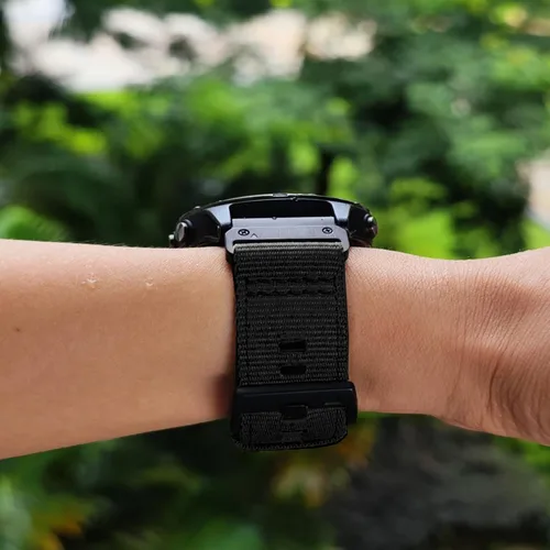 Miniatura 5 de Abanen Correas de reloj de nailon de 0.866 pulgadas de ajuste rápido mejoradas para Garmin Fenix 8 de 1.772 pulgadas / Fenix 7 / epix Pro 1.772