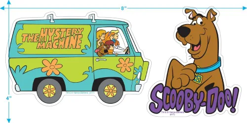 Miniatura 4 de Scooby-Doo Face T Shirt & Stickers
