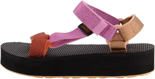 Miniatura 4 de Teva Sandalia metálica universal de forma media unisex para niños, Metálico