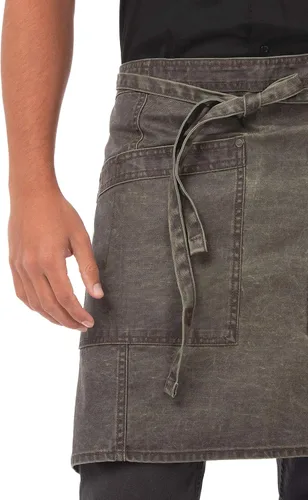 Miniatura 4 de Chef Works Delantal unisex Denver Half Bistro Work Utility
