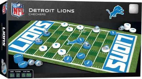 Miniatura 30 de MasterPieces NFL Los Angeles Rams Juego de mesa de damas, 13 x 21 pulgadas