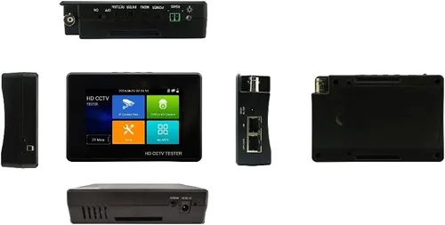 Miniatura 2 de EVERSECU Probador CCTV 5 en 1 compatible con cámara IP de hasta 4K y cámara analógica de 720P/1080P/3mp/4mp/5 megapíxeles AHD, TVI, CVI y CVBS