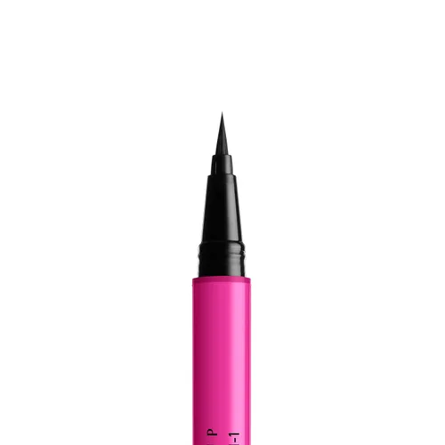 Miniatura 7 de NYX PROFESSIONAL MAKEUP Jumbo Lash! Delineador de ojos y adhesivo para pestañas 2 en 1, color negro Negro más malo