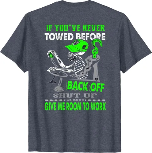 Miniatura 30 de Proud Tow Truck Operator - Camiseta, Negro, S
