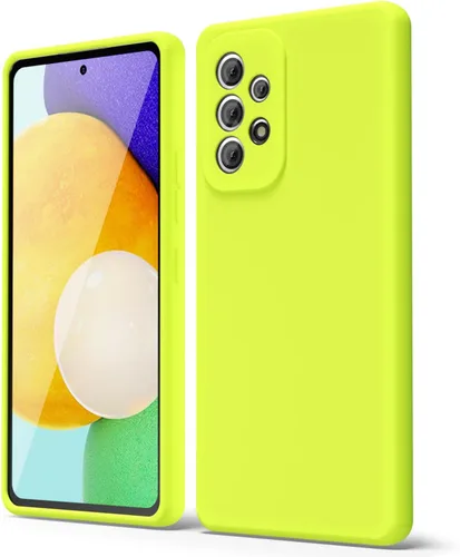 Miniatura 29 de oakxco Funda para teléfono Samsung Galaxy A12 con agarre de silicona líquida, linda delgada fina suave cubierta de gel de goma TPU lisa para mujeres