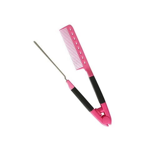 Miniatura 5 de Peine para enderezar el cabello para el hogar, peine para alisar el cabello, peine rápido para las mujeres