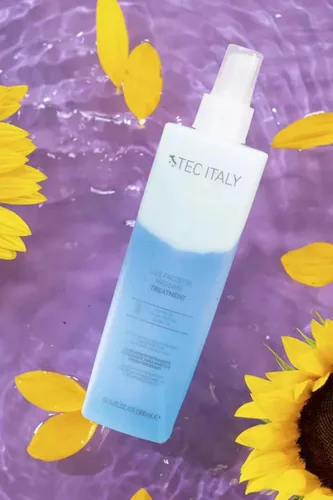 Miniatura 9 de Tec Italy Due Faccetta Massimo - Tratamiento sin enjuague para cabello sobreprocesado, protección UV UVA, control de encrespamiento, equilibrador
