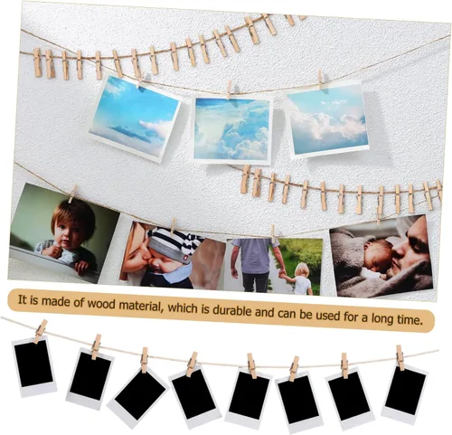 Miniatura 5 de 1 rollo de clip de cordel, regalos hechos a mano, cuerda de yute para manualidades, cuerda de yute para manualidades, cuerda de yute con clips