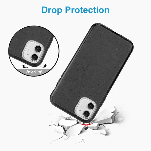 Miniatura 4 de JJGoo - Funda protectora para iPhone 11 (2019), con purpurina brillante, anti-arañazos, a prueba de golpes, flexible, y delgada para mujeres y niñas