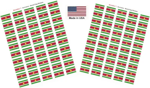 Miniatura 92 de 100 calcomanías de la bandera de Alaska; 1.5" x 1" hechas en Estados Unidos, calcomanías autoadhesivas de la bandera del estado para álbumes