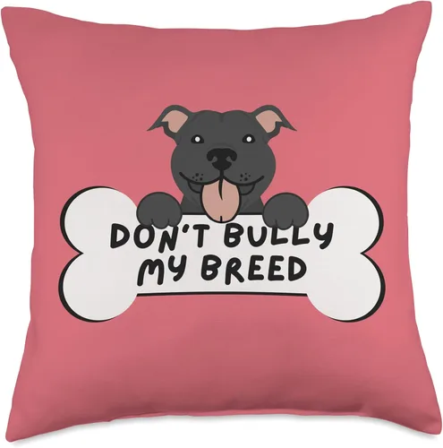 Miniatura 4 de jovy fits Don't Pit Bull and Bully Breed Lover - Almohada de regalo, 16 x 16 pulgadas, multicolor