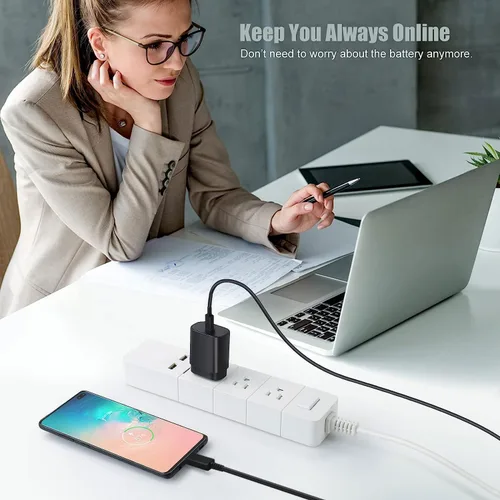 Miniatura 8 de Cargador USB-C de carga súper rápida de 25 W para Samsung Galaxy A17/A16/A15 5G SM-A166 SM-A165 SM-A156 SM-A155 Android Phone Tipo C Cable de carga