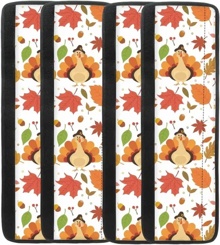 Miniatura 19 de Juego de 4 fundas para manijas de refrigerador de otoño, calabaza, girasol, funda para manija de puerta para horno y lavavajillas, funda para manija