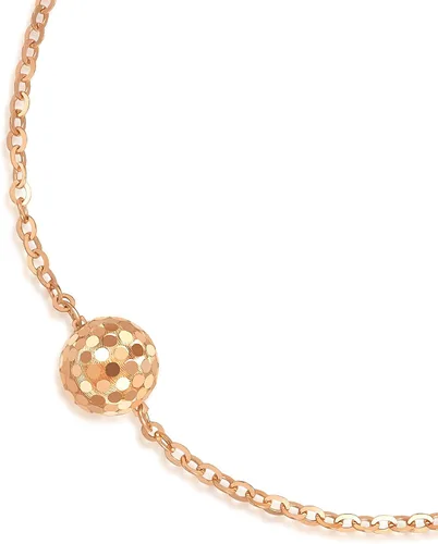 Miniatura 4 de CHOW SANG SANG Pulsera de cuentas de oro rosa de 18 quilates para mujer 92530B