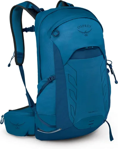 Miniatura 19 de Osprey Talon 26L Mochila de senderismo ligera para hombre - Mochila de día para viajes y campamento, negro/gris carbón