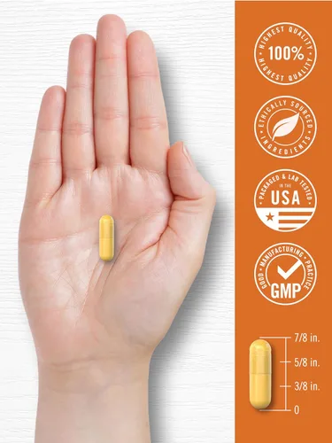 Miniatura 7 de Carlyle Suplemento de curcumina de cúrcuma 180 cápsulas con extracto de pimienta negra Sin OMG y sin gluten