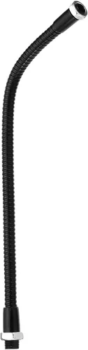 Miniatura 8 de PATIKIL Manguera universal de cuello de cisne de 3.9 pulgadas, 1 manguera de metal flexible flexible de rosca fina M10, extensión de tubo suave