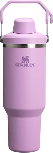 Miniatura 8 de Stanley IceFlow 2.0 - Vaso de flujo rápido con asa, 30 onzas, tapa de boquilla angular con rosca, botella de agua a prueba de fugas, acero Frost