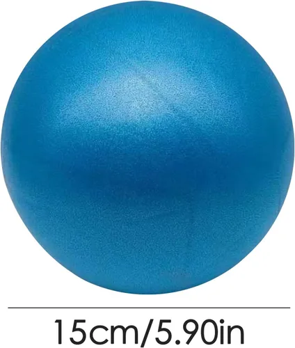 Miniatura 5 de Pelota de pilates – Pequeña pelota inflable de gimnasio para fitness Equipo de yoga para entrenamiento de muslos, piernas, brazos, abdomen