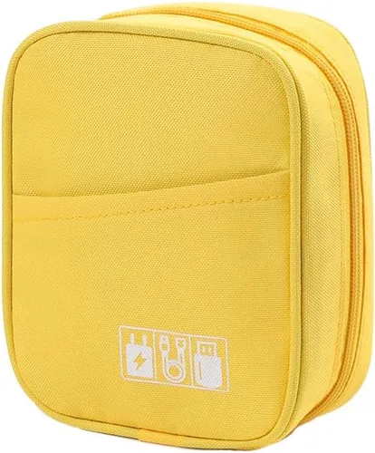 Miniatura 8 de E-Tree Bolsa de almacenamiento para pequeños dispositivos electrónicos y accesorios, bolsa técnica, funda organizadora electrónica compatible