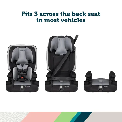 Miniatura 8 de Safety 1st Boost-and-Go 3 en 1 Arnés Booster Asiento de coche, High Street color fantasía (High Street)