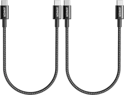Miniatura 19 de Cable USB C a USB C de Anker, cable de carga rápida tipo C de 60 W (1.8 m, paquete de 5) para iPhone 17 Serie, iPad mini 6 y más (negro)