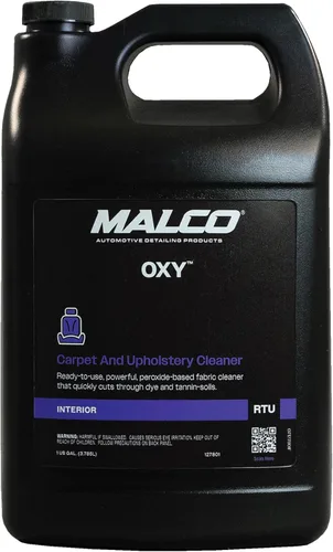 Malco OXY - Limpiador de alfombras y tapicería para el interior del coche - Aerosol quitamanchas para tela/Limpia las manchas más difíciles en los