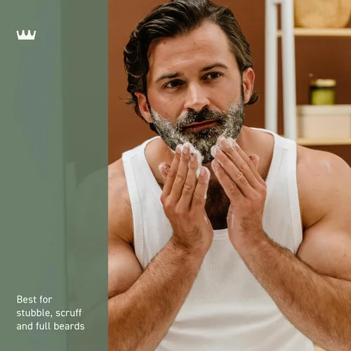 Miniatura 3 de Cremo Cedar Forest Suavizante para Barba y Vello Facial Áspero, Suaviza y Acondiciona el Vello Facial Áspero de Todas las Longitudes en Solo 30