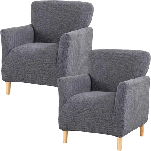 Miniatura 77 de HAOYONG - Funda elástica de terciopelo para silla de banquete, fundas para sillas de 1 pieza, fundas para sillones de sofá, funda suave para sillón