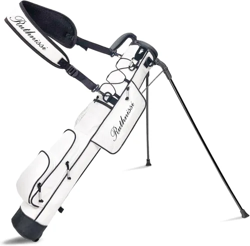 Miniatura 11 de Bolsa de golf ligera y fácil de transportar con correa acolchada, bolsa de golf duradera para hombres y mujeres