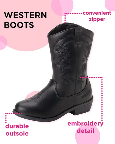Miniatura 2 de bebe Botas vaqueras para niñas Botas clásicas del oeste Roper Botas vaqueras para niñas (niñoniña)