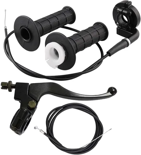 Miniatura 2 de LIYYOO Cable del acelerador, acelerador giratorio, palanca de freno derecha y mango, cable de freno, para mini bicicleta XR80 XR100 CRF70 CRF80