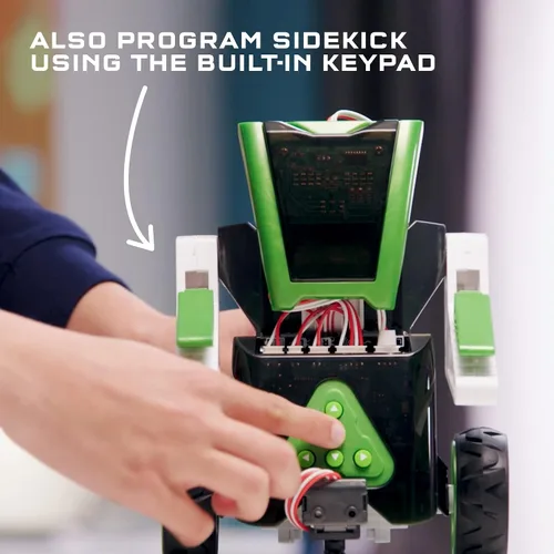 Miniatura 5 de Thames & Kosmos Robótica: máquinas inteligentes - Sidekick Construye un Rover de 4 ruedas y un robot de 2 ruedas Introducción personalizable a