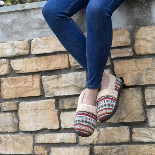 Miniatura 6 de RockDove Women's Nordic Sweater Knit Slipper