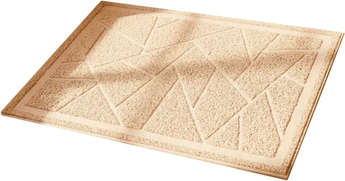 Miniatura 12 de WePet Tapete para caja de arena para gatos, almohadilla de PVC de alta calidad, alfombra de captura duradera, sin ftalatos, resistente a la orina