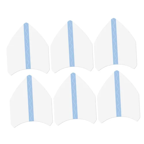 6 calcomanías transparentes para el muslo, rozaduras en los muslos, protección cómoda, uso versátil para reducir la fricción de la piel en el