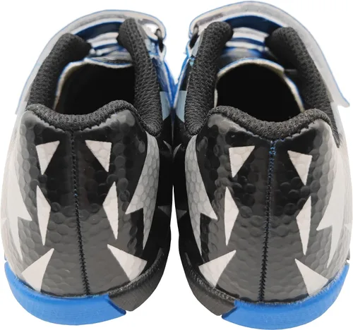 Miniatura 5 de Zapatos de fútbol de césped para niños y niñas, tacos de fútbol con correa ajustable de velcro (bebéniño pequeño)