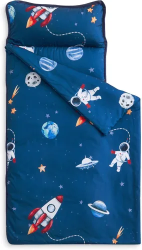 Wake In Cloud - Tapete para siesta para niños pequeños con almohada y manta, para niños en jardín de infantes, guardería, preescolar, preescolar,